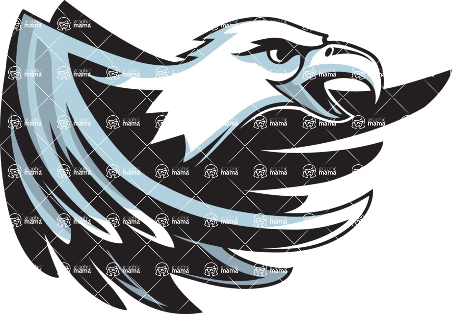 Vector Mascot Collection - Eagle Mascot Design
